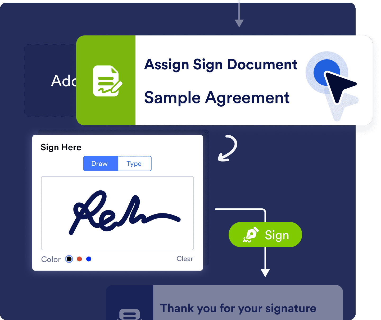Request e-signatures